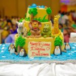 Jungle Theme Cake at Birthday Event