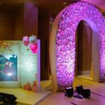 Entrance Decor with flowers