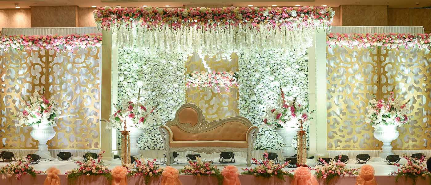 Wedding Stage Decor by The Wingmen