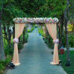 Entrance Decor for Destination Wedding