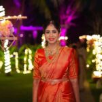 Bride in Red sari at her big fat wedding